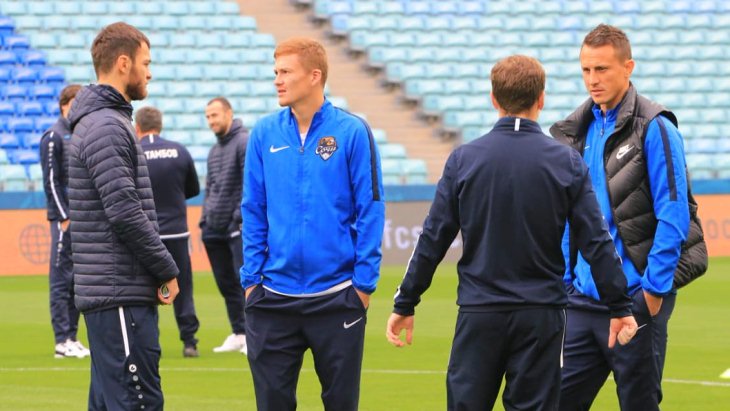 Игроки «Сочи» и «Тамбова»