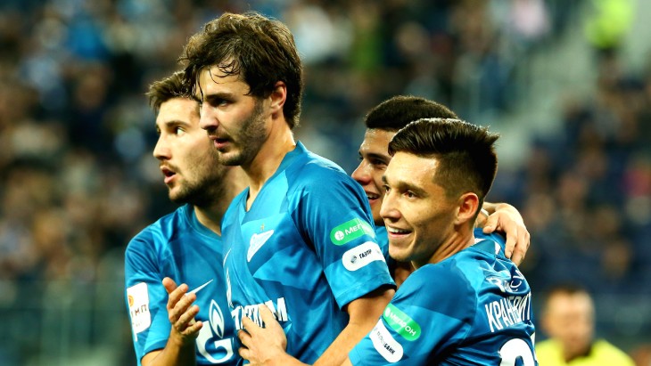 Футболисты «Зенита»