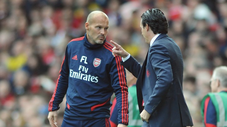 Фредрик Юнгберг и Унаи Эмери Фредрик Юнгберг и Унаи Эмери