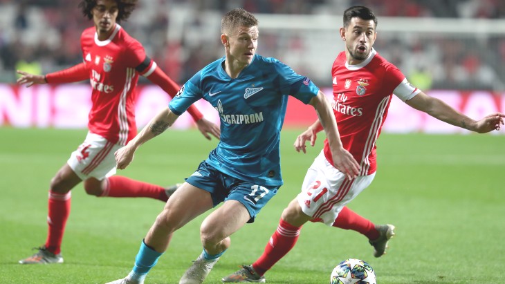 Матч «Бенфика» — «Зенит» Матч «Бенфика» — «Зенит»