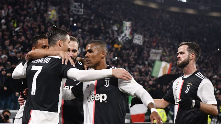 «Ювентус» забил три гола в первом тайме