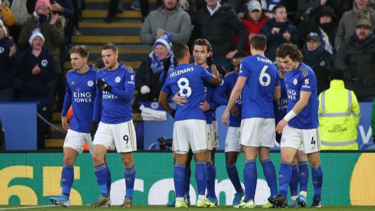 «Лестер» продолжает погоню за «Ман Сити»