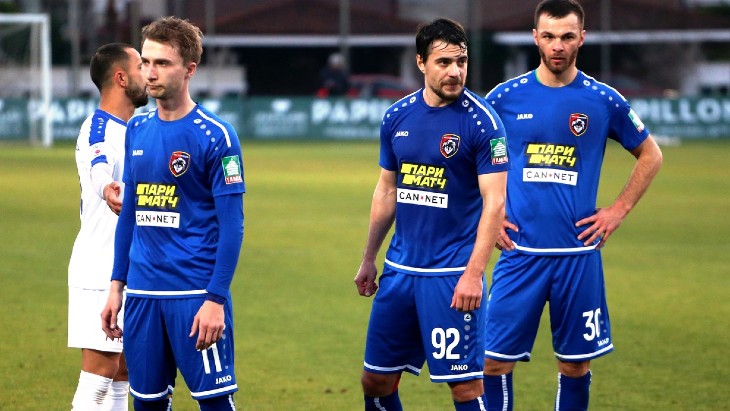 Футболисты «Тамбова»