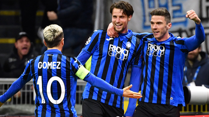 Футболисты «Аталанты»