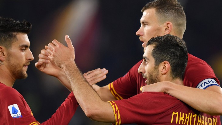 Футболисты «Ромы»