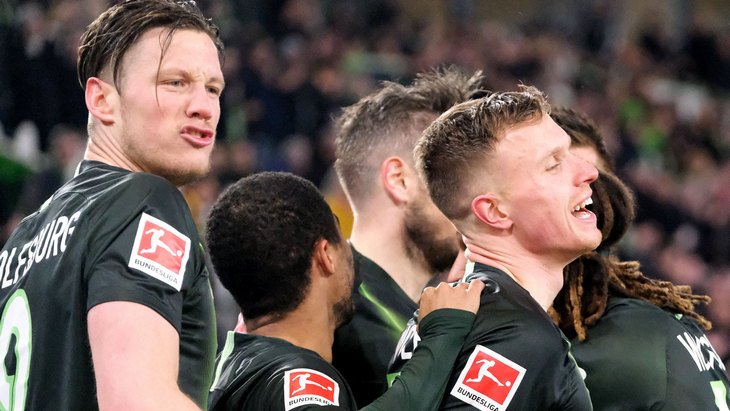 Футболисты «Вольфсбурга»