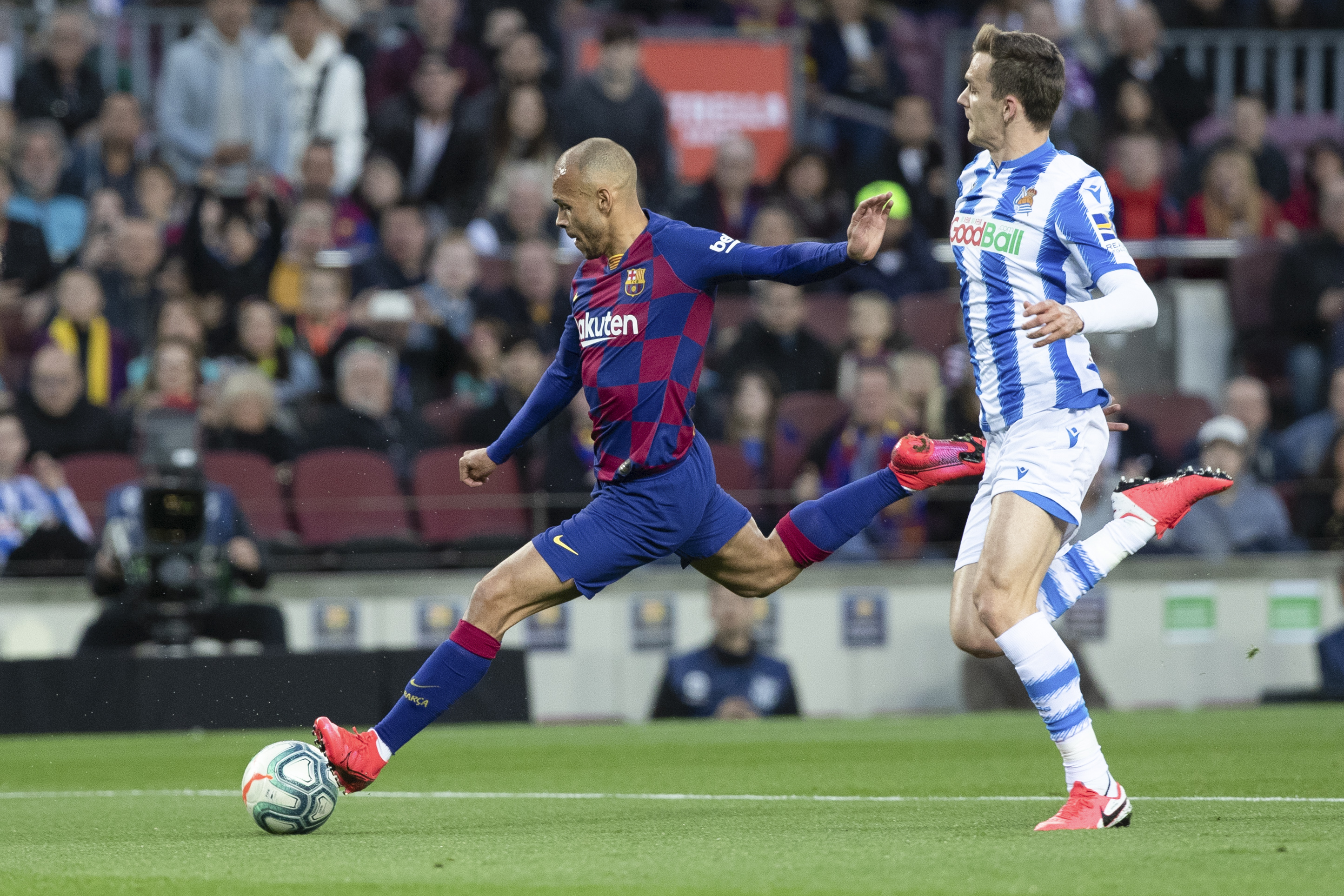 Мартин Брейтуэйт в игре с «Леганесом»