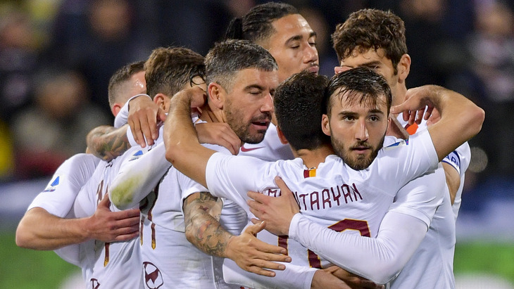 Футболисты «Ромы»