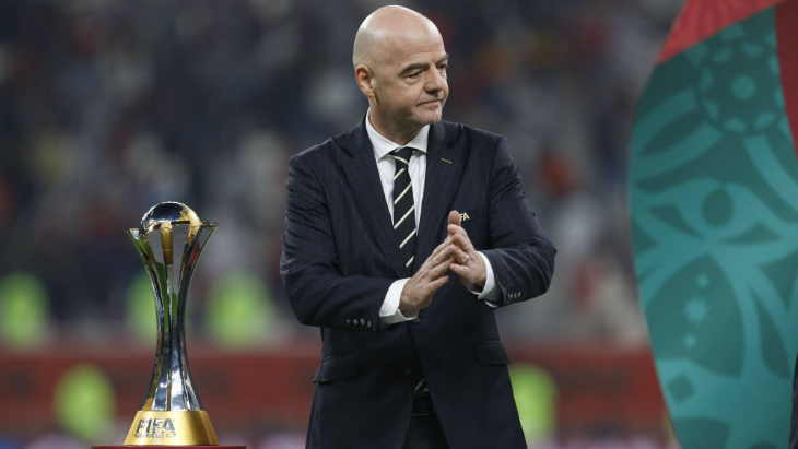 Президент ФИФА Джанни Инфантино