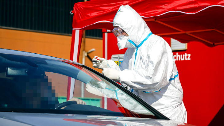 Проверка на коронавирус в Нидерландах Проверка на коронавирус в Нидерландах