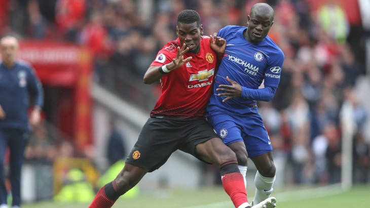 Нголо Канте против Поля Погба Нголо Канте против Поля Погба