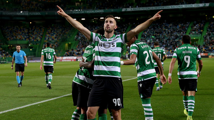 Футболисты «Спортинга»