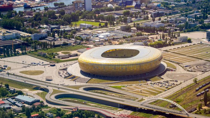 Стадион в Гданьске
