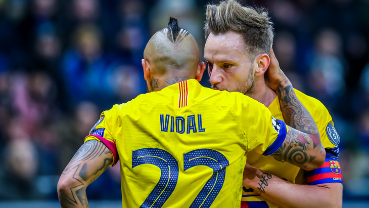 Артуро Видаль и Иван Ракитич