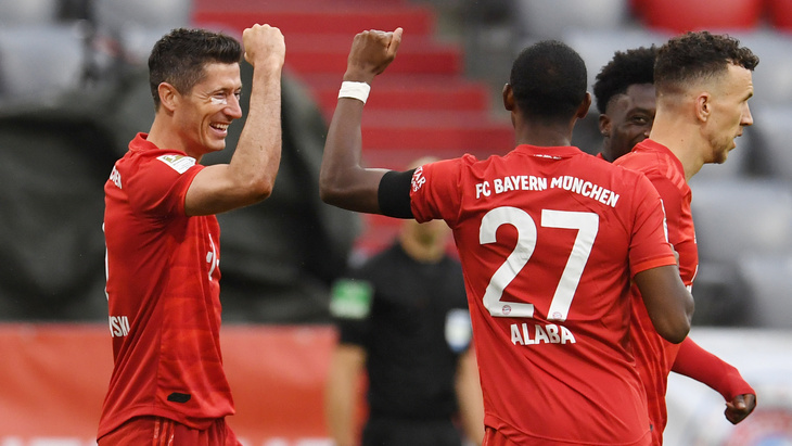 Роберт Левандовски и Давид Алаба