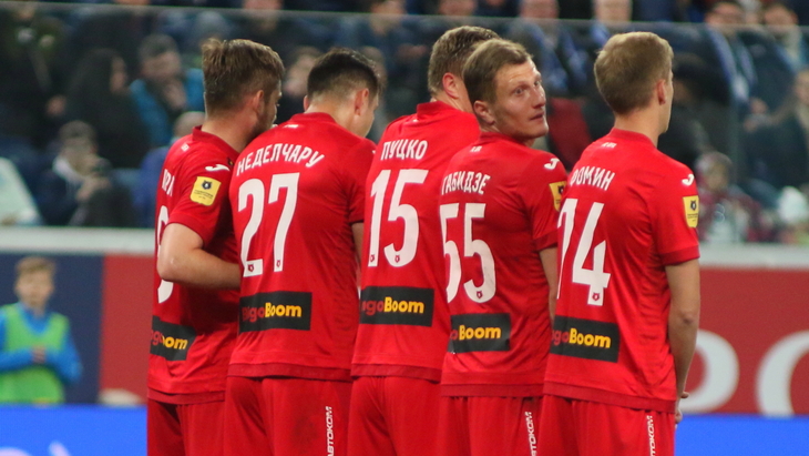 Футболисты «Уфы»