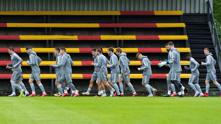 Футболисты тульского «Арсенала»