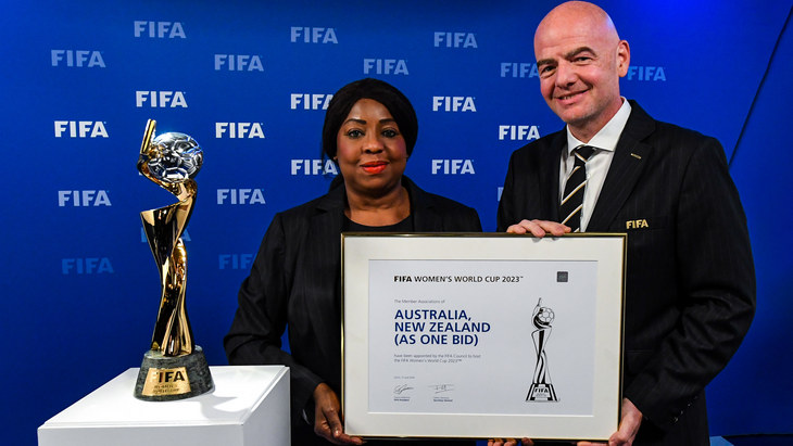 Джанни Инфантино поздравил Австралию и Новую Зеландию