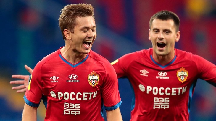 Футболисты ЦСКА