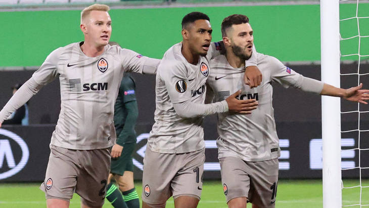 Футболисты «Шахтера»