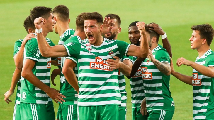 Футболисты «Рапида»