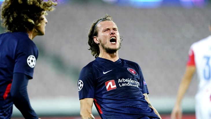 «Мидтъюлланн» впервые пробился в групповой этап Лиги чемпионов