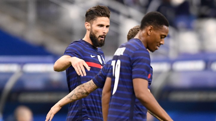 Игроки сборной Франции