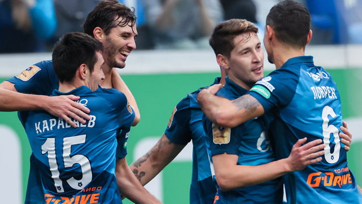 Футболисты «Зенита»