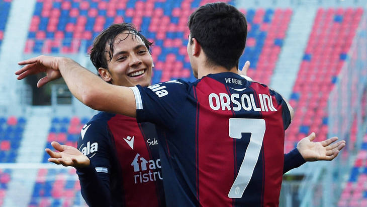 Футболисты «Болоньи»