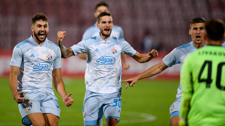 Футболисты загребского «Динамо»