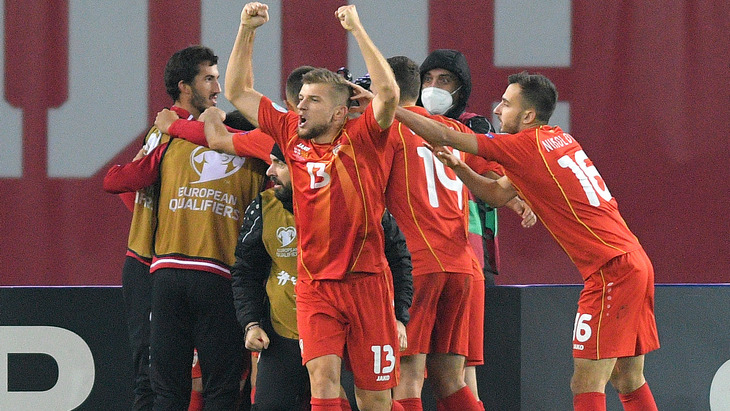 Футболисты Северной Македонии