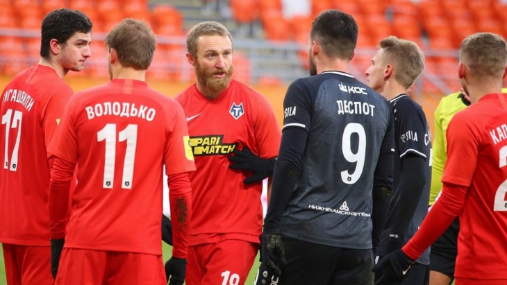 Футболисты «Тамбова»