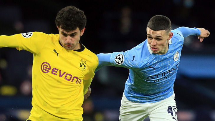 Матеу Морей и Фил Фоден Матеу Морей и Фил Фоден