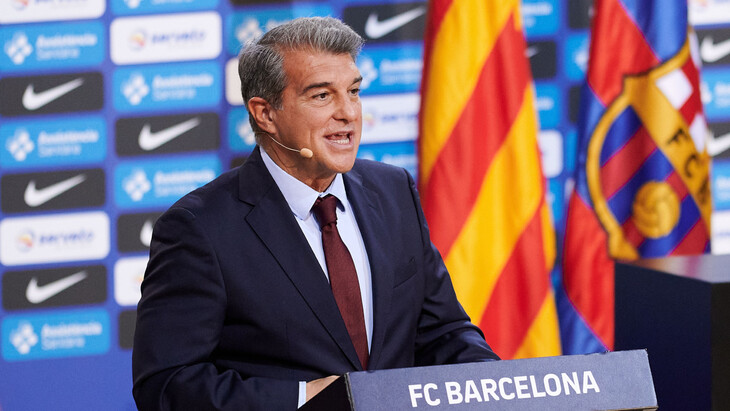 Президент «Барселоны» Жоан Лапорта