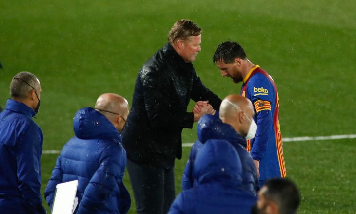 Рональд Куман и Лионель Месси