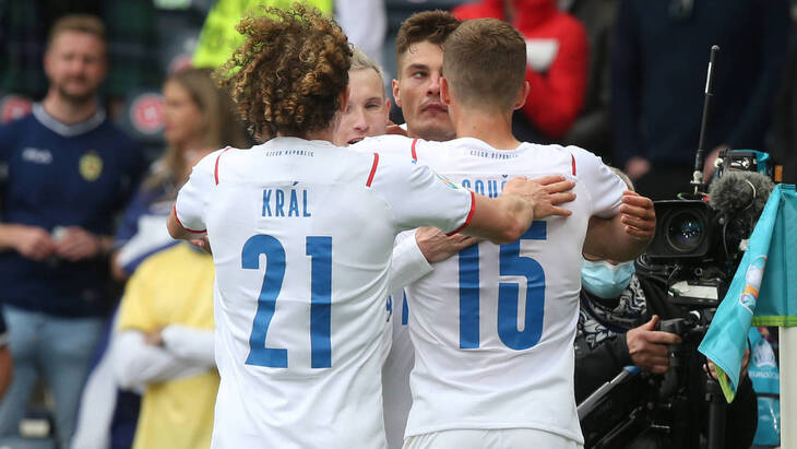 Футболисты сборной Чехии