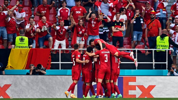 Сборная Дании не набрала ни одного очка в первых двух матчах