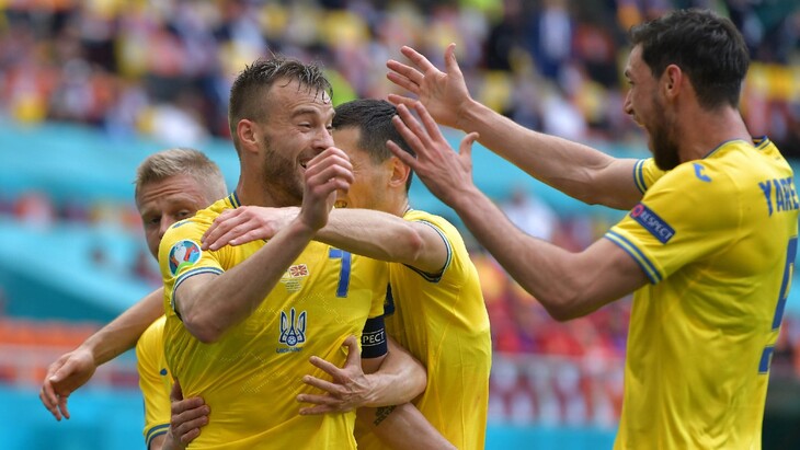 Игроки сборной Украины