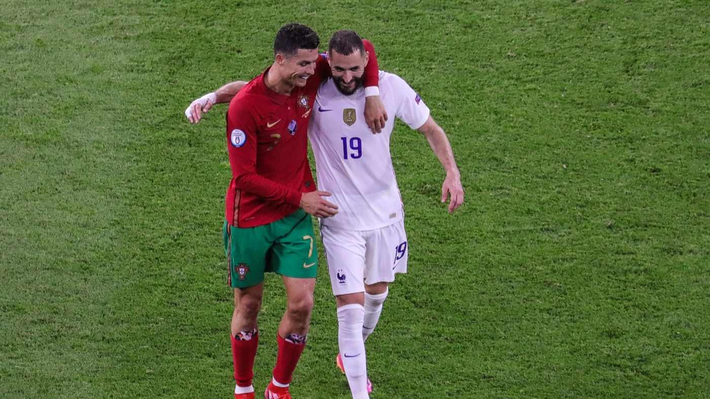 Карим Бензема и Криштиану Роналду