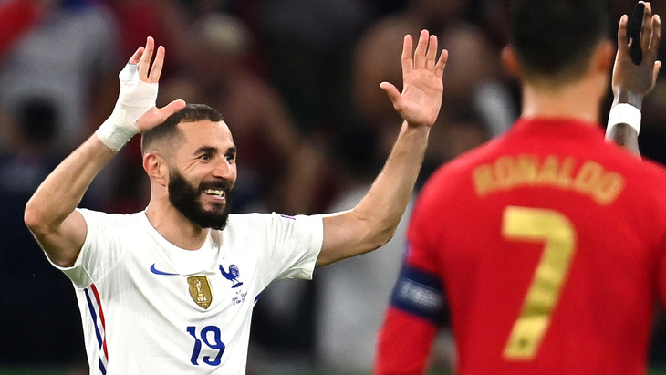 Карим Бензема и Криштиану Роналду