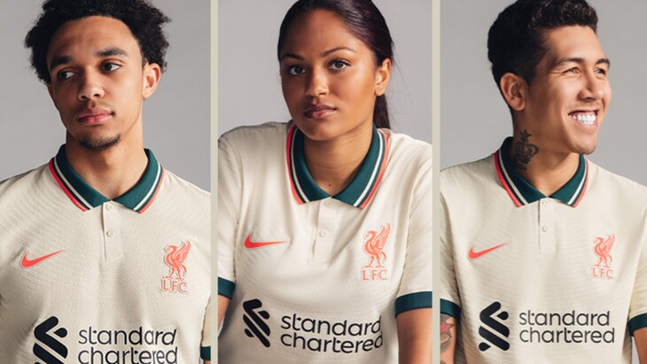 Выездная форма «Ливерпуля»