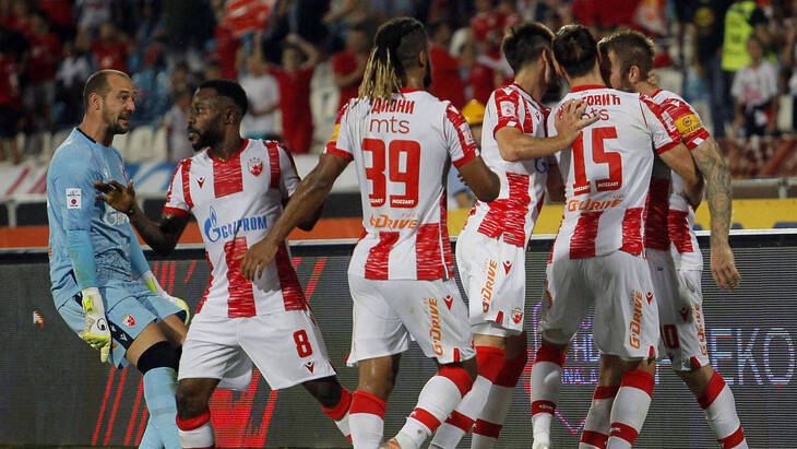 Футболисты «Црвены Звезды»