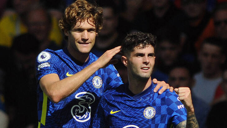 Маркос Алонсо и Кристиан Пулишич