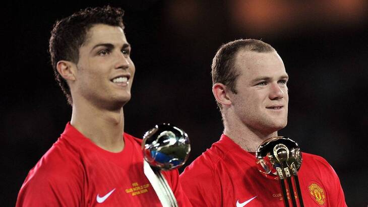 Криштиану Роналду и Уэйн Руни