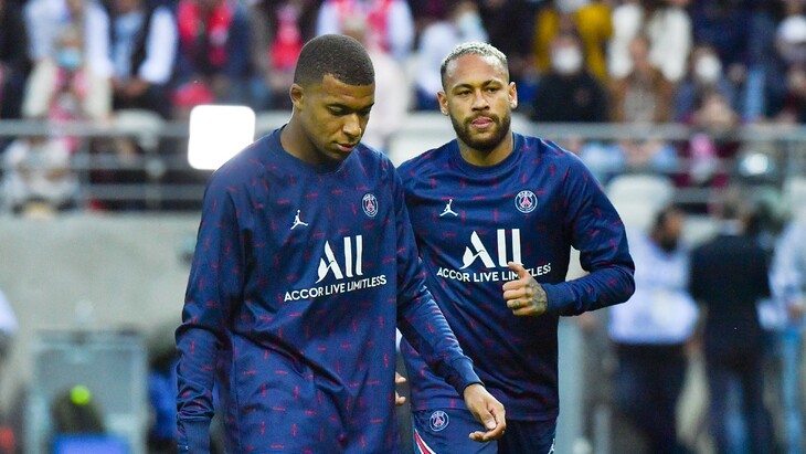 Килиан Мбаппе и Неймар