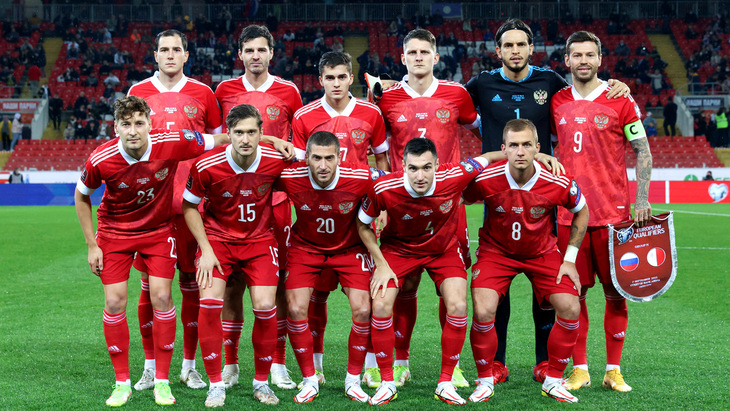 Сборная России перед матчем с Мальтой Сборная России перед матчем с Мальтой