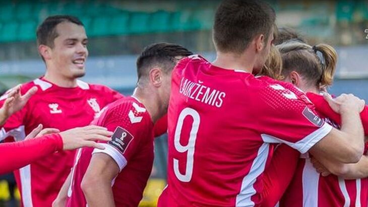 Футболисты сборной Литвы