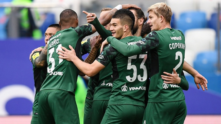 Футболисты «Нижнего Новгорода»