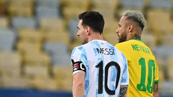 Лионель Месси и Неймар