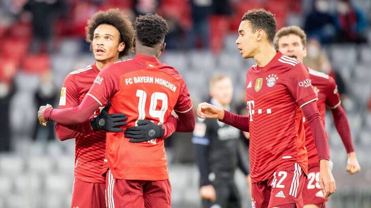 Футболисты «Баварии»